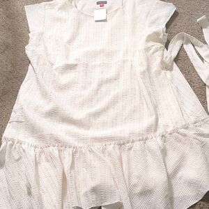 Vince Camuto Cream Midi Dress